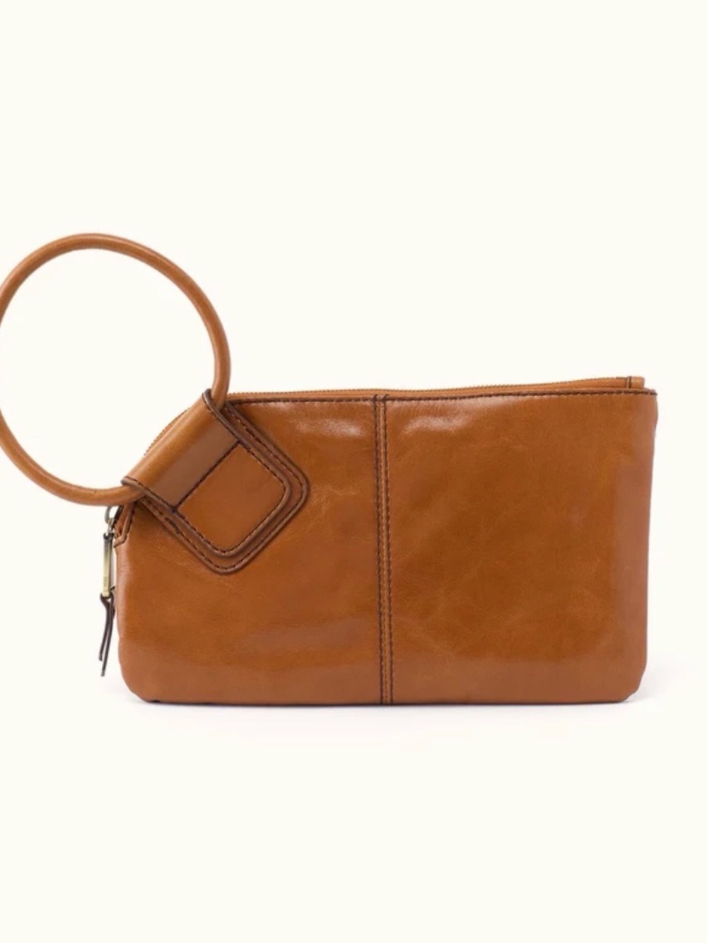 HOBO Sable Leather Wristlet Clutch